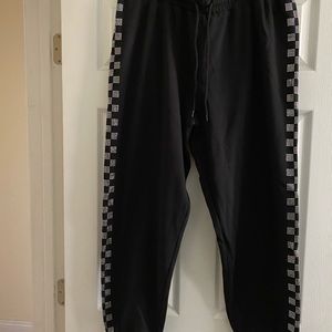 Plus size jogging bling pants